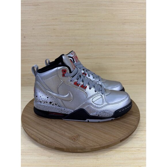 Nike Air Flight 2013 Metallic Silver Speckle Athletic Shoes Womens Size 8.5 - Picture 3 of 8